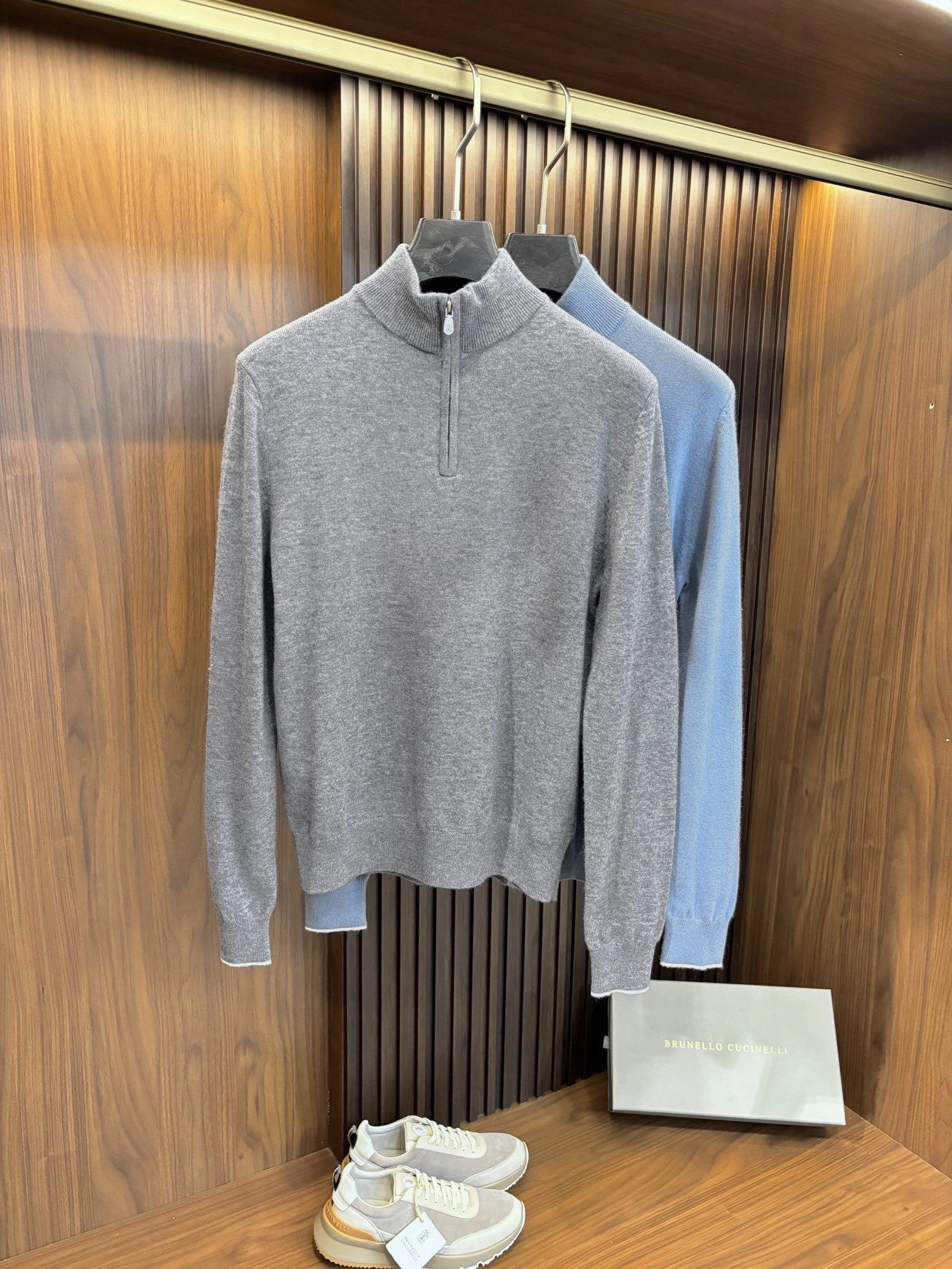 wg.luxury-- 2ru9588o Wool 2colour item: E-F443J1825-2H